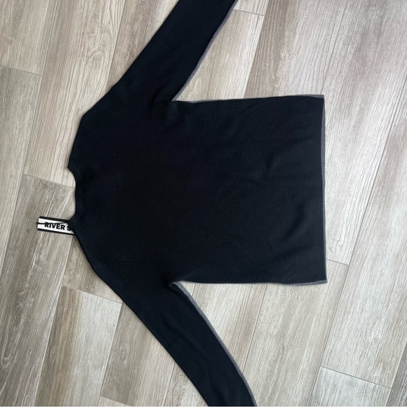 RIVER STONE Mens Grey & Black Sweater Size Large - Picture 9 of 9